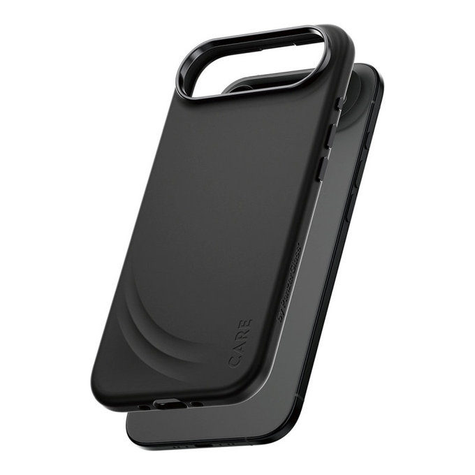 FLOW Hülle mit MagSafe für iPhone Air, Schwarz, CARE
