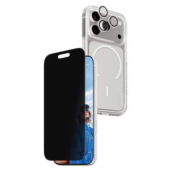 Bundle 3-in-1 Privacy für iPhone 17 Pro, PanzerGlass