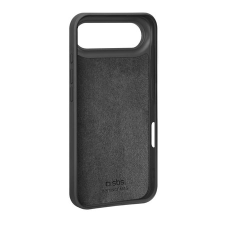 SBS - Instinct Mag Case kompatibel mit MagSafe für iPhone 17 Air, Schwarz