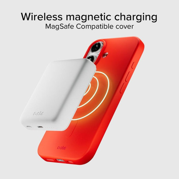 SBS - Instinct Mag Case kompatibel mit MagSafe für iPhone 17, rot
