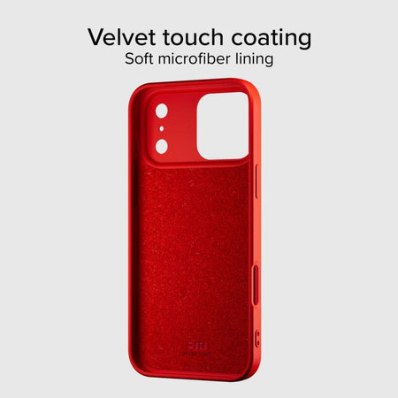 SBS - Instinct Mag Case kompatibel mit MagSafe für iPhone 17 Pro, rot