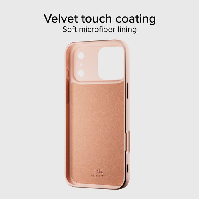 SBS - Instinct Mag Case kompatibel mit MagSafe für iPhone 17 Pro Max, rosa