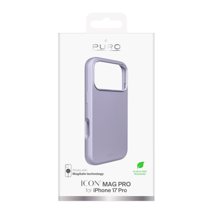 PURO - ICON MAG PRO Case mit MagSafe für iPhone 17 Pro, Pink