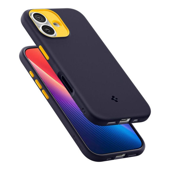 Spigen - Nano Pop Case mit MagSafe für iPhone 17, Blueberry Navy