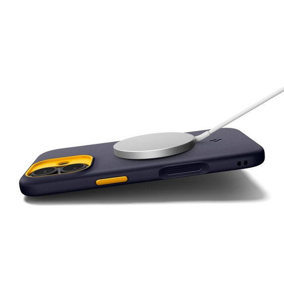 Spigen - Nano Pop Case mit MagSafe für iPhone 17, Blueberry Navy