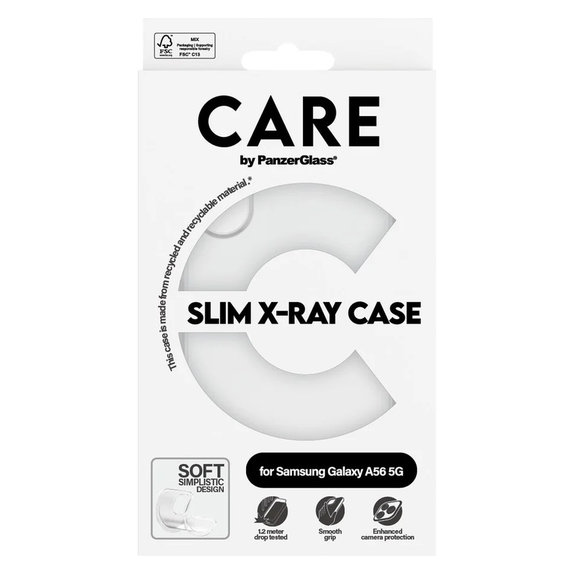 Hülle X-Ray für Samsung Galaxy A56 5G, Transparent, PanzerGlass