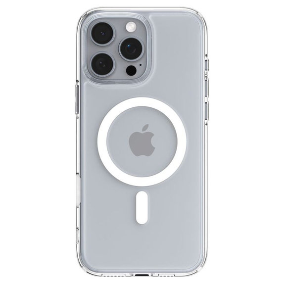 Spigen - Hülle Ultra Hybrid "T" MagSafe für iPhone 16 Pro, weiß