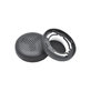 Ersatz-Ohrpolster für AKG Y500, Memory-Schaumstoff + PU-Leder, Schwarz, 1 Paar