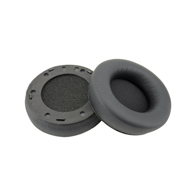 Ersatz-Ohrpolster für AKG Y600NC, Memory-Schaumstoff + PU-Leder, Schwarz, 1 Paar