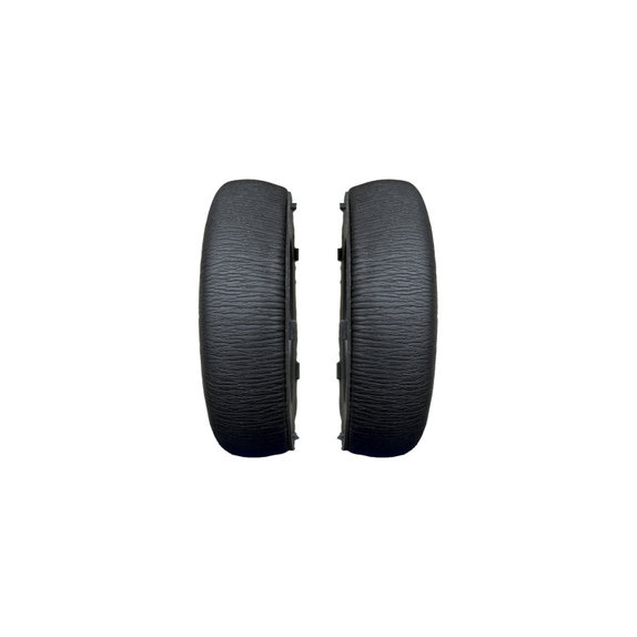 Ersatz-Ohrpolster für AKG Y600NC, Memory-Schaumstoff + PU-Leder, Schwarz, 1 Paar