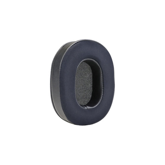 Ersatz-Ohrpolster für Audio-Technica ATH-M50, Schaumstoff + Leder, Schwarz, Kühlgel, 1 Paar