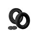 Ersatz-Ohrpolster für Beyerdynamic DT440, DT660, DT990 Pro, Textil, Schwarz, 1 Paar