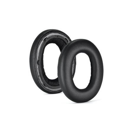 Ersatz-Ohrpolster für Bowers & Wilkins PX7, Memory-Schaumstoff + PU-Leder, Schwarz, 1 Paar