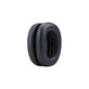 Ersatz-Ohrpolster für Bowers & Wilkins PX8, PX7S2, Memory-Schaumstoff + PU-Leder, Schwarz, 1 Paar