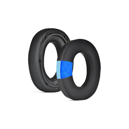 Ersatz-Ohrpolster für Bowers & Wilkins PX7 S2, PX8, Memory-Schaumstoff + PU-Leder + Textil, Schwarz, Kühlgel, 1 Paar