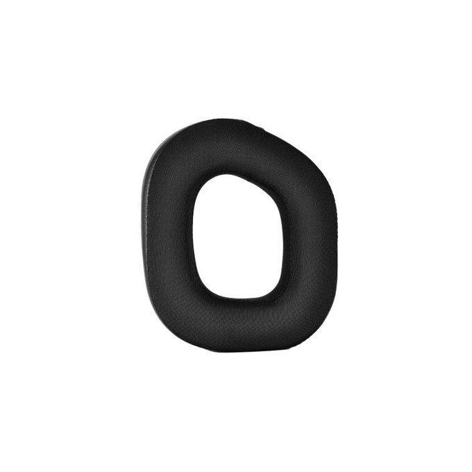 Ersatz-Ohrpolster für Corsair HS80, Memory-Schaumstoff + Textil, Schwarz, Kühlgel, 1 Paar
