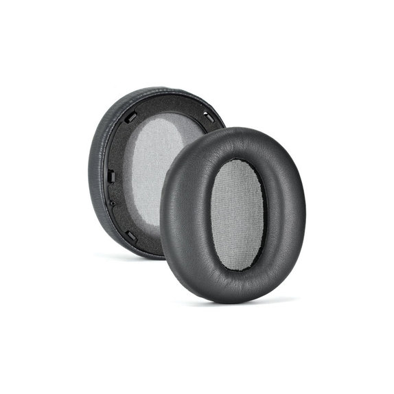 Ersatz-Ohrpolster für Edifier W820NB, Memory-Schaumstoff + PU-Leder, Schwarz, 1 Paar