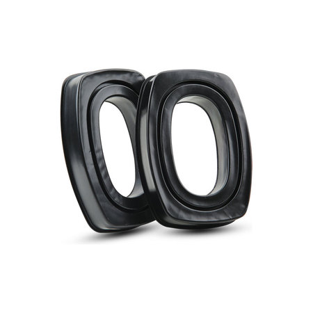 Ersatz-Ohrpolster für Howard Leight Impact, Memory-Schaumstoff + Leder, Schwarz, Kühlgel, 1 Paar