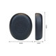 Ersatz-Ohrpolster für Jabra Evolve2 65 UC/MS (Flex), Memory-Schaumstoff + PU-Leder, Schwarz, 1 Paar