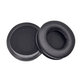 Ersatz-Ohrpolster für JBL Synchros E50BT, Memory-Schaumstoff + PU-Leder, Schwarz, 1 Paar