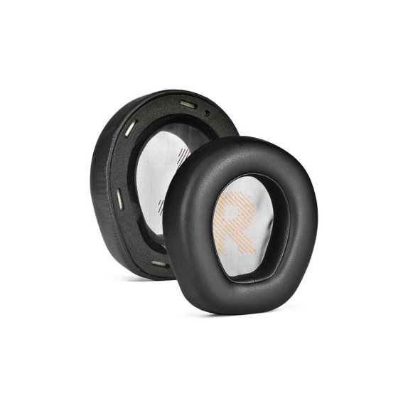 Ersatz-Ohrpolster für JBL Quantum Q200, Q300, Memory-Schaumstoff + PU-Leder, Schwarz, 1 Paar