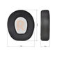 Ersatz-Ohrpolster für JBL Quantum Q200, Q300, Memory-Schaumstoff + PU-Leder + Textil, Schwarz, Kühlgel, 1 Paar
