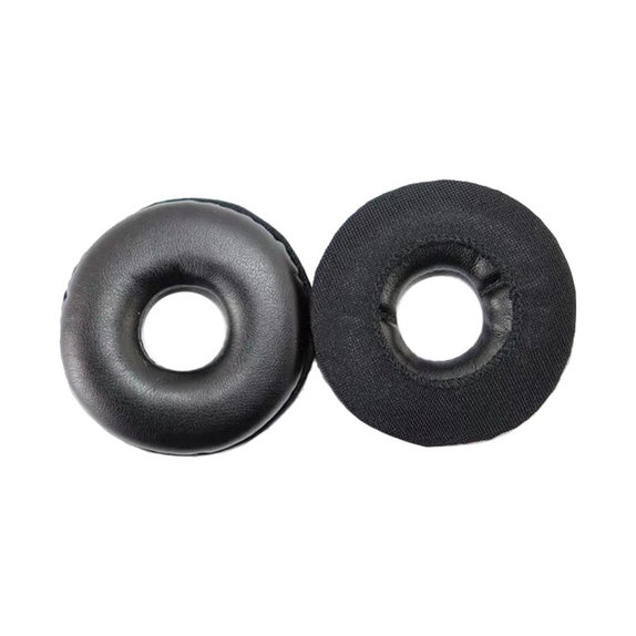 Ersatz-Ohrpolster für Logitech H600, H390, H609, Memory-Schaumstoff + PU-Leder, Schwarz, 1 Paar