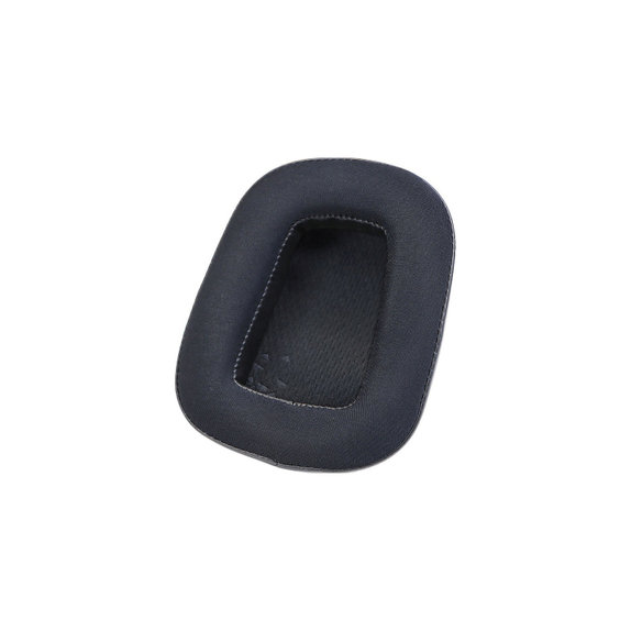 Ersatz-Ohrpolster für Logitech G633 Artemis, G933 Artemis, Memory-Schaumstoff + Textil + Leder, Schwarz, Kühlgel, 1 Paar