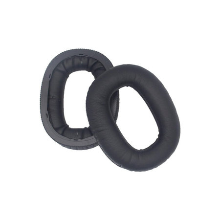 Ersatz-Ohrpolster für Marshall Monitor II, Memory-Schaumstoff + PU-Leder, Schwarz, 1 Paar