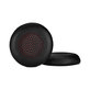 Ersatz-Ohrpolster für Plantronics Voyager Focus UC, PU-Leder, Schwarz, 1 Paar