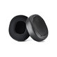 Ersatz-Ohrpolster für Skullcandy Hesh 3.0, Crusher, Venue, Memory-Schaumstoff + Leder + Textil, Schwarz, Kühlgel, 1 Paar