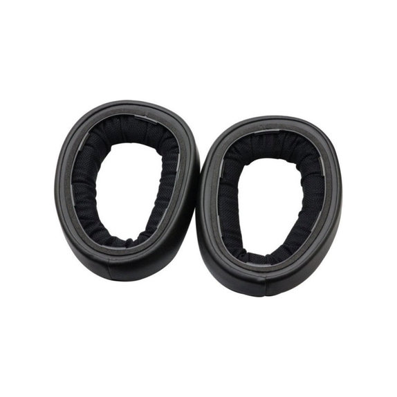 Ersatz-Ohrpolster für Sennheiser GSP500, GSP600, Memory-Schaumstoff + PU-Leder, Schwarz, 1 Paar