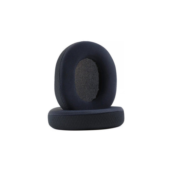 Ersatz-Ohrpolster für Steelseries Arctics 1, 3, 5, 7, 9 Pro, Memory-Schaumstoff + Textil, Schwarz, Kühlgel, 1 Paar