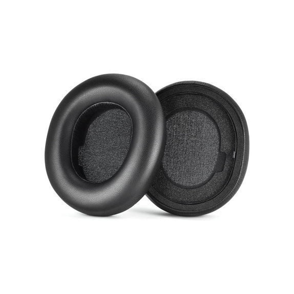 Ersatz-Ohrpolster für Steelseries Nova Pro, Memory-Schaumstoff + PU-Leder, Schwarz, 1 Paar