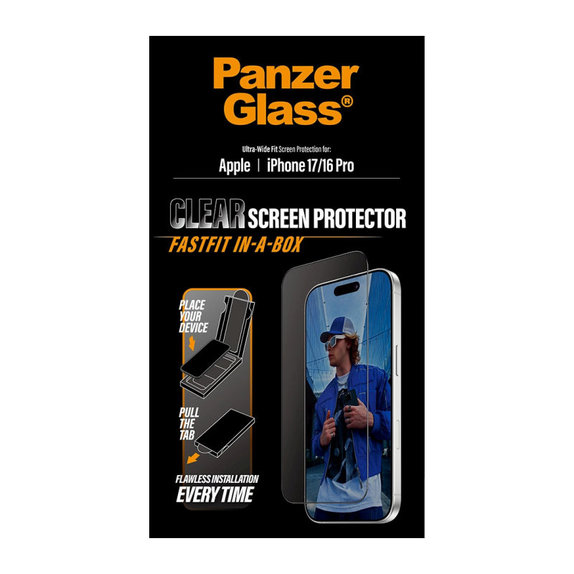 UWF Panzerglas mit Applikator für Samsung A17/A17 5G, Klar, PanzerGlass