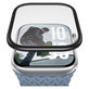 Panzerglas UWF METALLIC für Apple Watch 11/10 42 mm, Schwarz, PanzerGlass