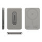 Kabellose PowerBank 5000 mAh, mit drehbarem Ständer 20 W, MagSafe-kompatibel, Qi2/USB-C, Titan, empower
