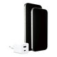 Reiseadapter Grand Prix USB-C/USB-A, GaN, 35 W PD, silberweiß, empower