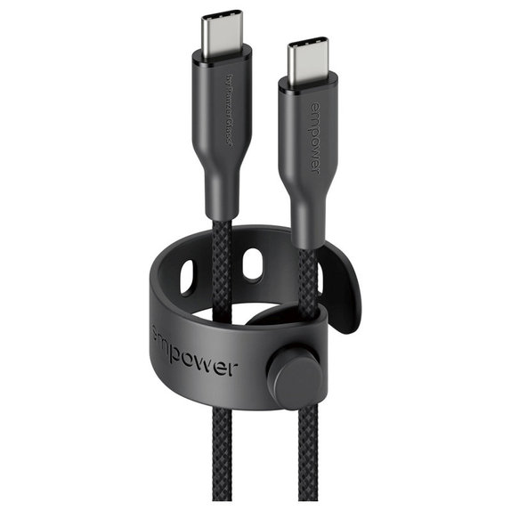 USB-C-Kabel, 60 W, Racing, 1, 2 m, Space Black, empower