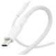 USB-C-Kabel, 60 W, Racing, 1,2 m, silberweiß, empower