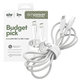 USB-C-Kabel, 60 W, Racing, 2 m, Silberweiß, empower