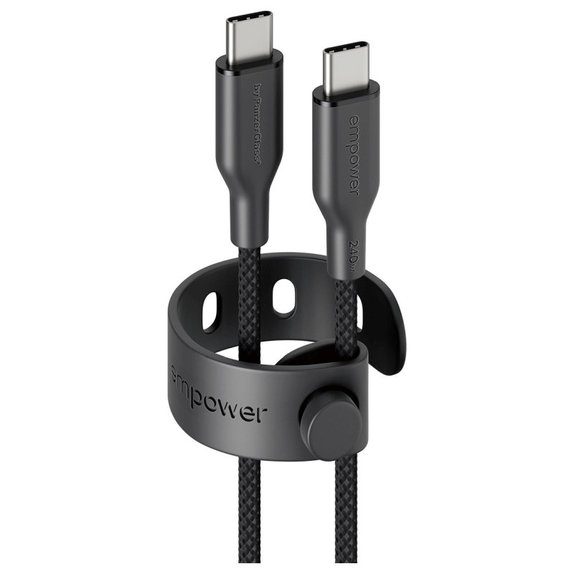 USB-C-Kabel, 240 W, Racing, 1, 2 m, Space Black, empower