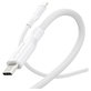 USB-C-Kabel, 240 W, Racing, 1,2 m, silberweiß, empower