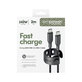 USB-C-Kabel, 240 W, Racing, 2 m, Space Black, empower