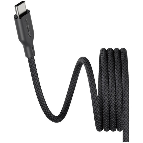 USB-C-Kabel, 240 W, Magnetic, 1, 5 m, Space Black, empower