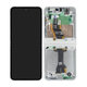 Samsung Galaxy Z Flip 7 FE F761B - LCD Display + Touchscreen Front Glas + Rahmen (White) - GH82-37734B Genuine Service Pack