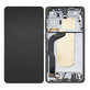 Samsung Galaxy S25 Edge - LCD Display + Touchscreen Front Glas + Rahmen (Titanium Jetblack) OLED