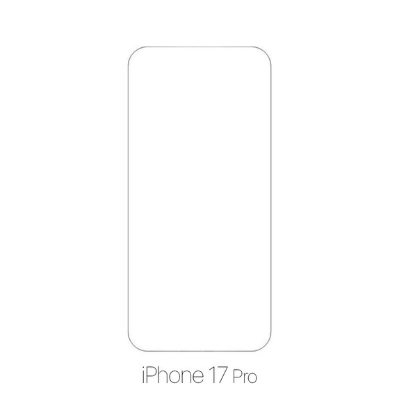 FixPremium Glass - Gehärtetes Glas für iPhone 17 Pro