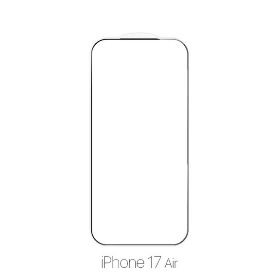 FixPremium FullCover Glass - Gehärtetes Glas für iPhone 17 Air