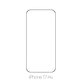 FixPremium FullCover Glass - Gehärtetes Glas für iPhone 17 Pro